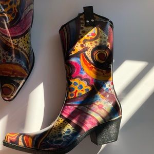 Nomad Rain Boots - Cowboy Boot Style